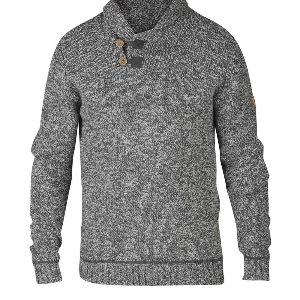 Fjallraven Men's Charcoal Turtleneck Sweater Size XS